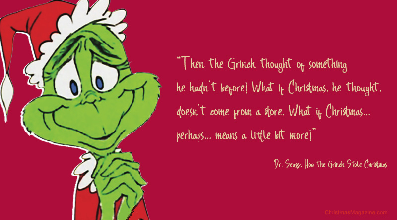 The Grinch Book Quotes : 10 Dr Seuss Christmas Quotes The Grinch Quotes ...