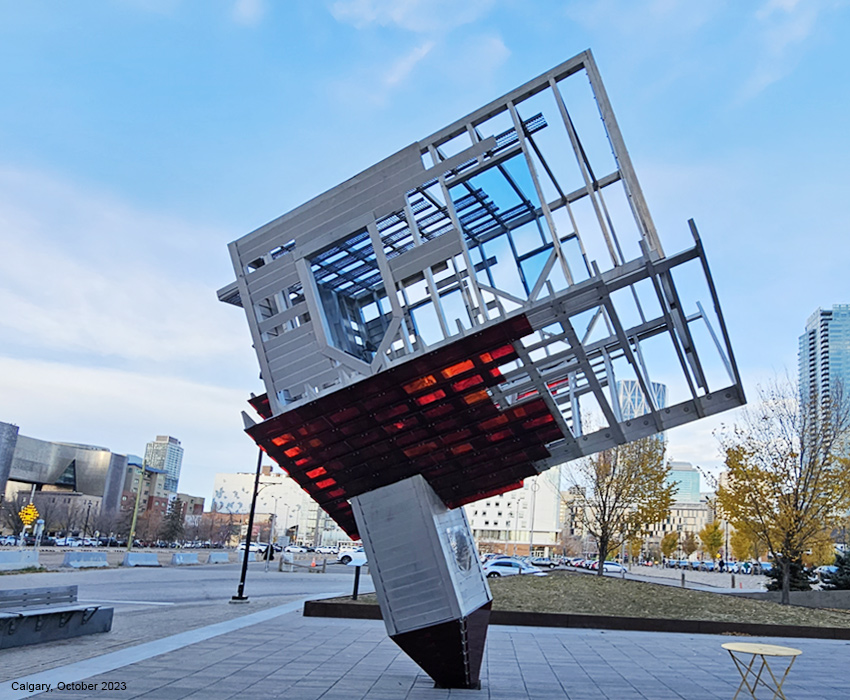 Device to Root out Evil by artist Dennis Oppenheim