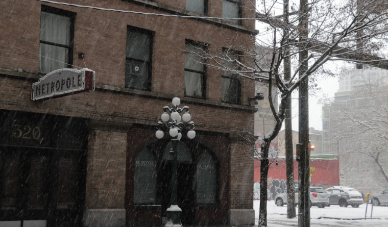 brick building in Vancouver's Gastown